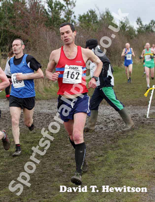 Steve Smythe (Dulwich Runners) 50-54, males 35 to 64, BMAF Cross Country, Herrington, Sunderland.